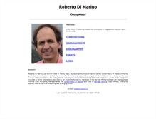 Tablet Screenshot of di-marino.it